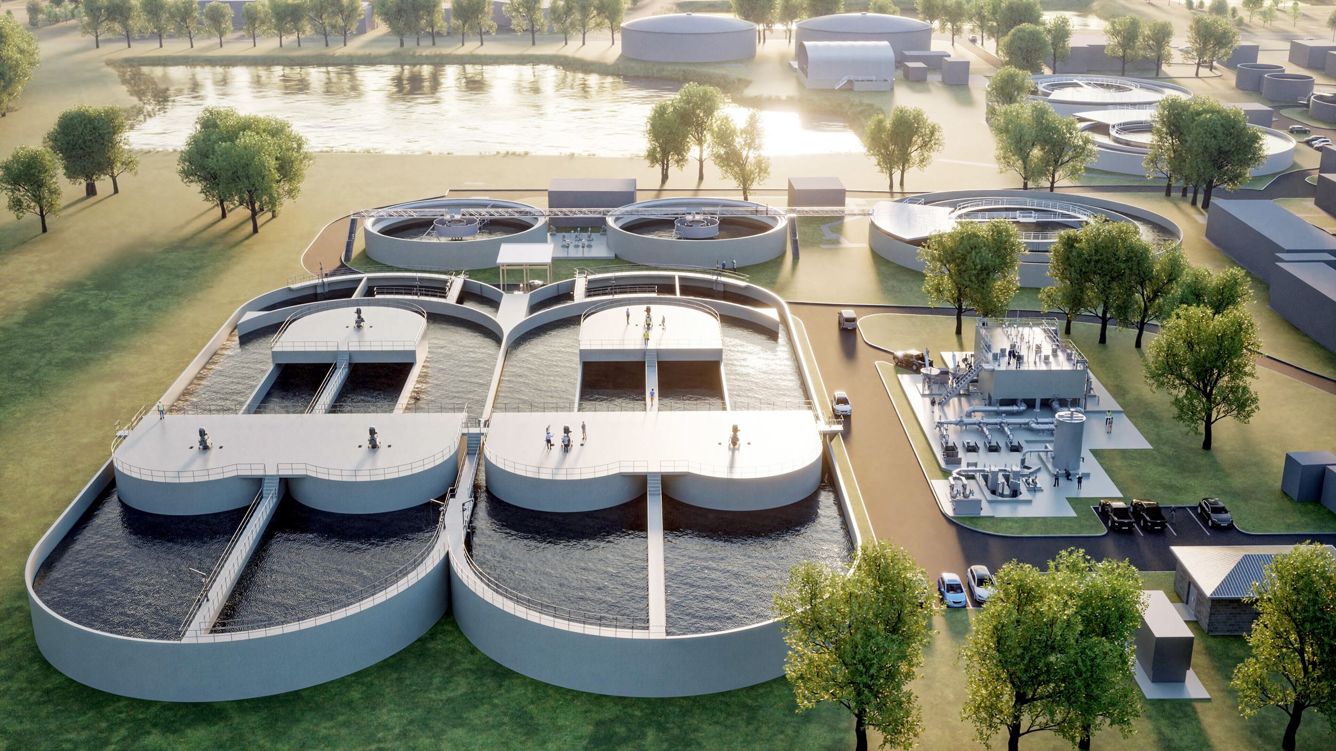 SITE AERIAL VIEW - WEST